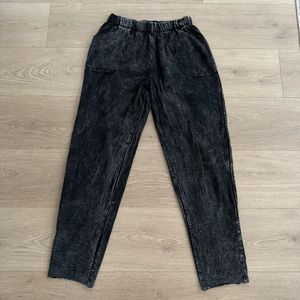 Carly Jean Los Angeles (CJLA) Acid Wash Lounge Pants